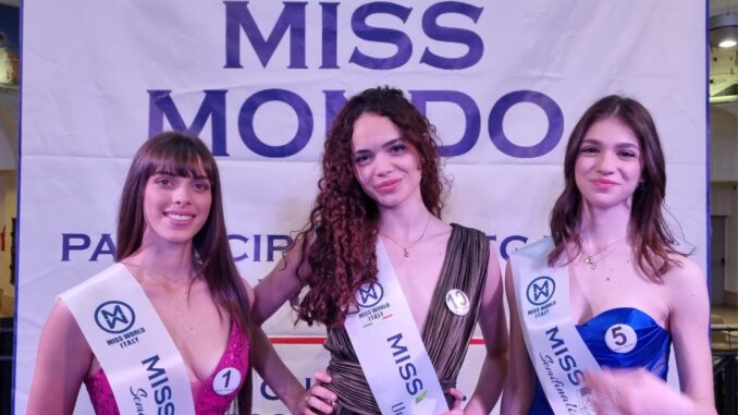 La 17enne Clara Pescrilli è Miss Mondo Umbria 2024