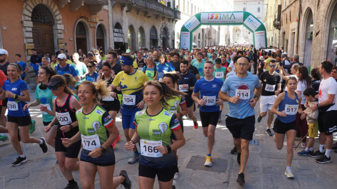 Successo senza precedenti alla Grifonissima, Perugia musica e corsa