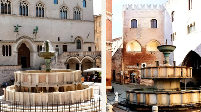 Perugia e Fabriano: un Legame Attraverso le Fontane