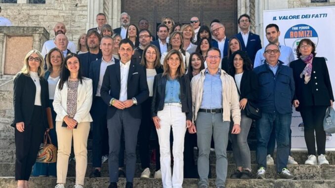 La lista di Romizi si presenta con l’obiettivo di ‘dare continuità’