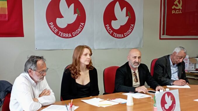 Elezioni Europee presentazione della lista di Pace terra e dignità