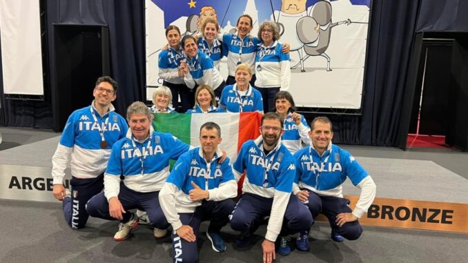Master di Scherma a Ciney, bene Italia agli europei per team