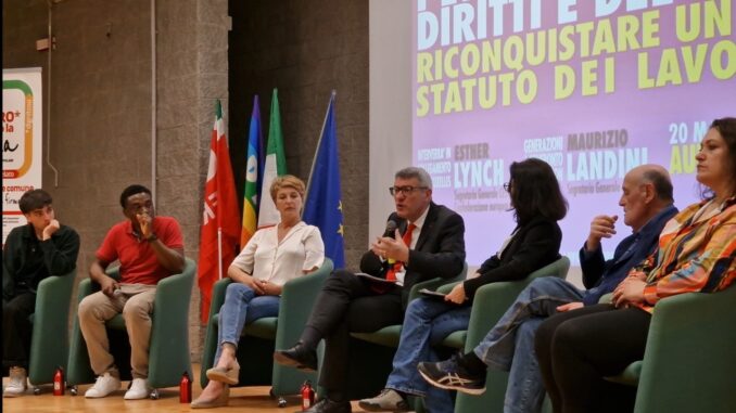 Per un’Europa del lavoro: in 600 all’iniziativa della Cgil al Capitini