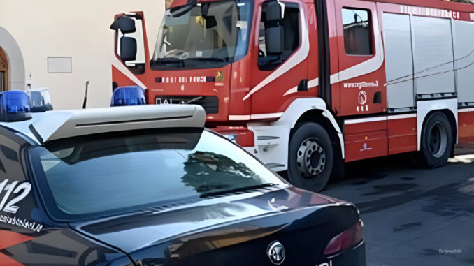 Allarme gas, i vigili del fuoco allertano i Carabinieri e loro arrestano una 84enne, aveva 900 grammi di cocaina