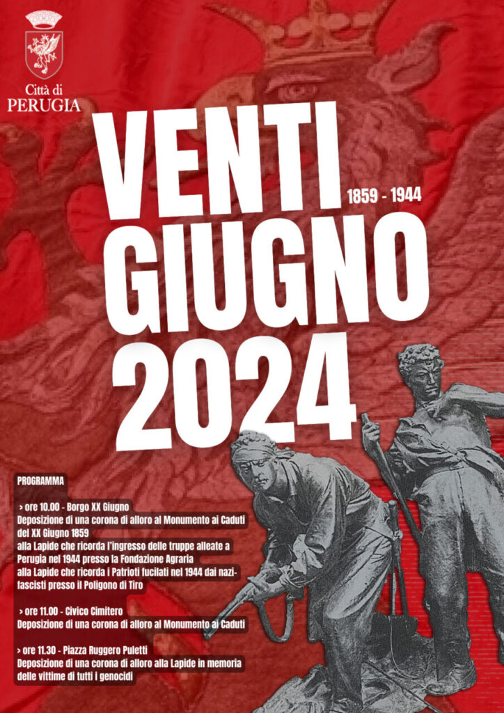 XX Giugno 1859-1944 - Programma delle celebrazioni istituzionali