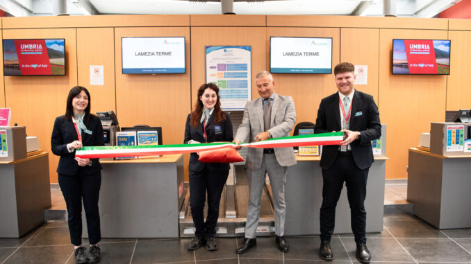 Aeroitalia inaugura le nuove tratte aeree da Perugia a Lamezia Terme e Lampedusa