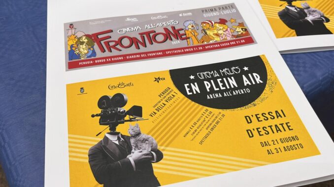 L’estate porta con sé il cinema all’aperto Méliès a Perugia