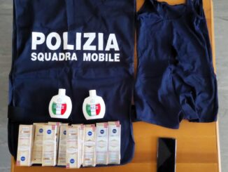 Taccheggiatore arrestato in flagranza dalla Polizia di Stato