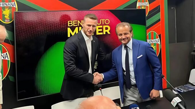 Ignazio Abate, l'Ex difensore del Milan, nuovo timoniere Ternana