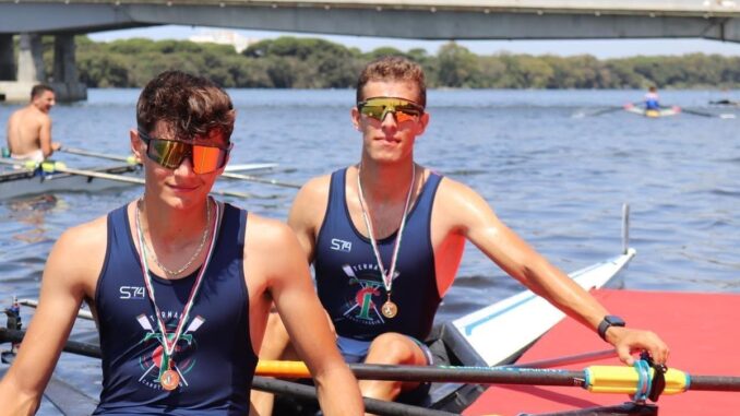 Trionfo della Ternana Canottaggio a Sabaudia