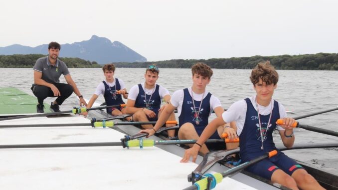 Trionfo della Ternana Canottaggio a Sabaudia