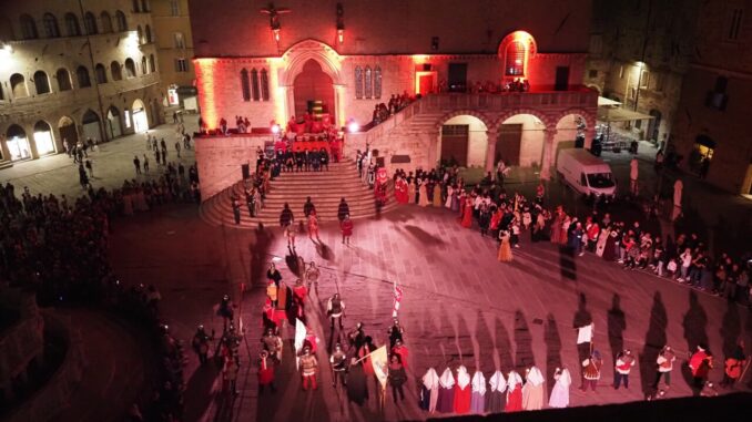 Perugia1416, domenica è il giorno del Gran Corteo e del vincitore del Palio 2024