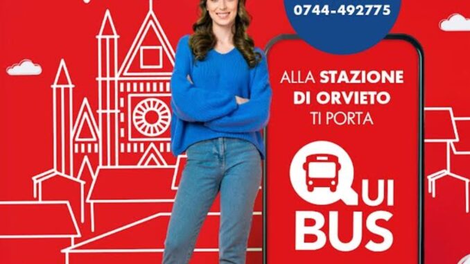 Busitalia Umbria lancia QuiBUS: servizio innovativo di prenotazione