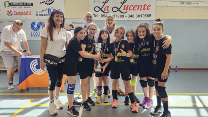 La School Volley under 10 conquista il primo posto finali Sport&Go