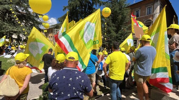 "Basta Cinghiali": Coldiretti mobilita 3000 agricoltori a Perugia