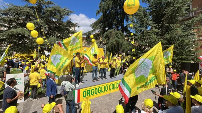 "Basta Cinghiali": Coldiretti mobilita 3000 agricoltori a Perugia