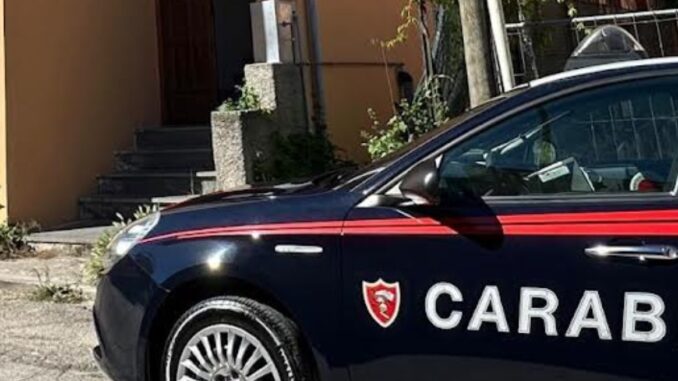 Intervento carabinieri violenza domestica: aggressore allontanato