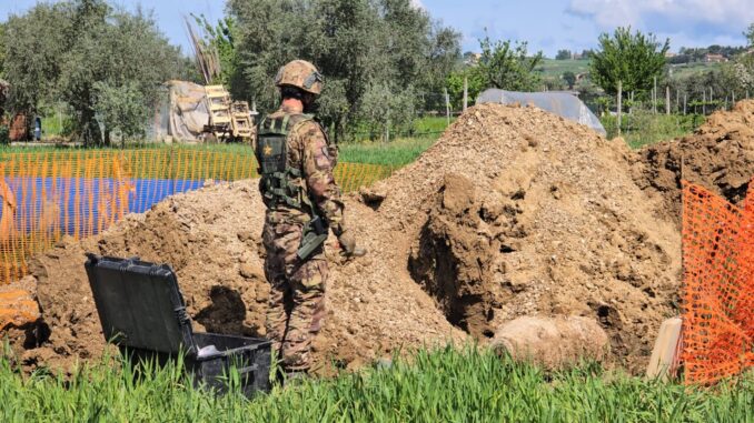 Piano di Evacuazione per il Disinnesco dell'Ordigno a Petrignano