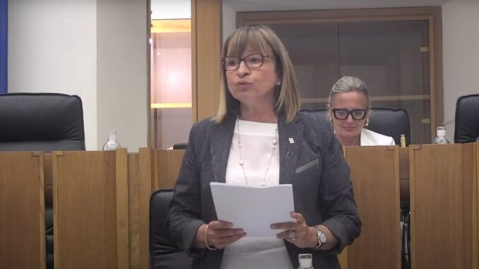 Relazione annuale governo regionale Umbria di Donatella Tesei