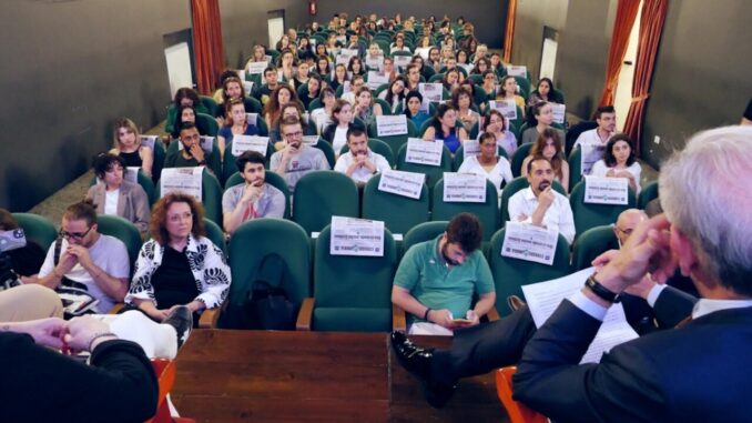 Celebrazione crescita: 130 giovani anno servizio Legacoop