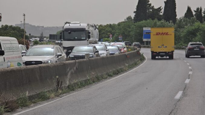 Incidente sulla E45: Umbria divisa e traffico in tilt
