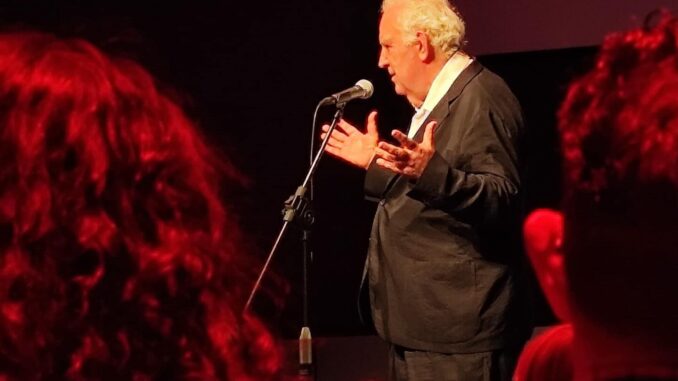 Michele Santoro chiude la campagna elettorale a Perugia