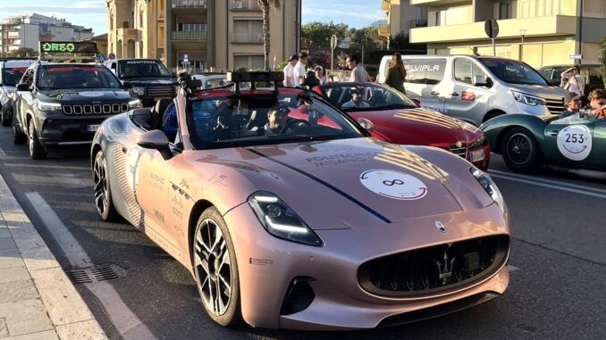 Mille Miglia, domani strade provincia anche auto a guida autonoma