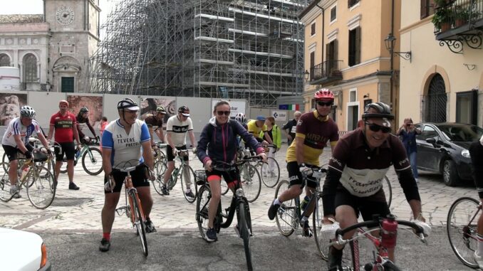 Pedalata solidale Sibillini: evento sportivo Francesco nei sentieri