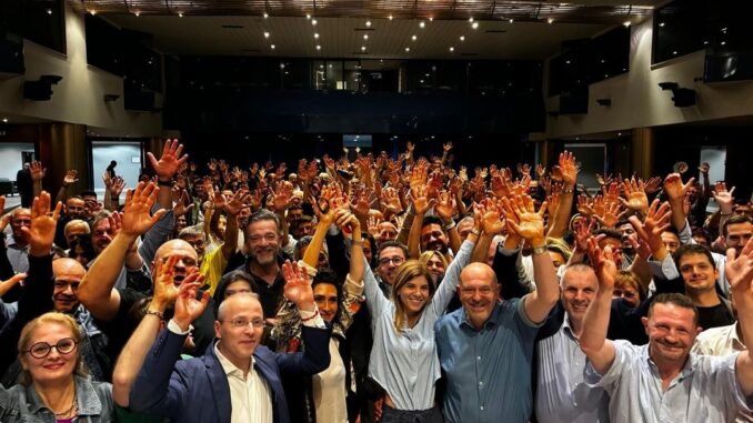 Scoccia e il nuovo tour in dieci tappe: «Con me Perugia avrà un sindaco libero e che guarda avanti»