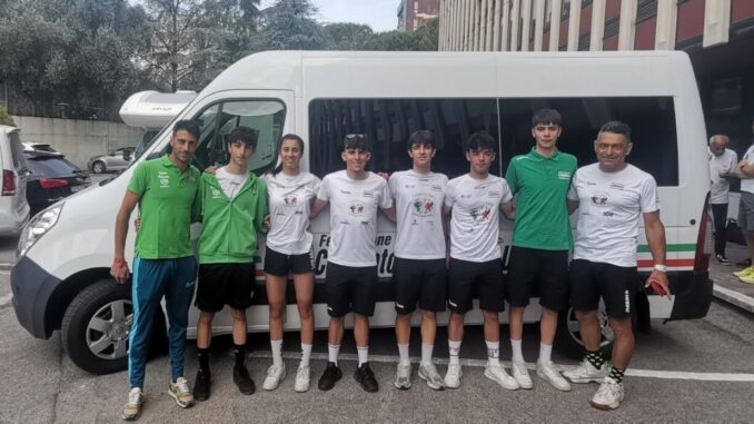 La Squadra Umbra si Prepara Campionati Italiani Juniores Strada
