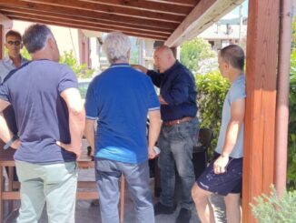 Sindaco Bandecchi Visita Quartiere Prisciano