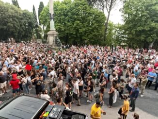 Vittoria Ferdinandi chiude la sua campagna elettorale ai Giardini del Frontone