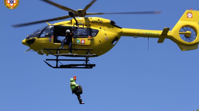 Doppio Salvataggio del Soccorso Alpino e Speleologico Umbria