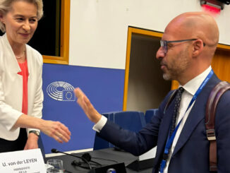 Marco Squarta Vota Contro la Rielezione di Ursula von der Leyen