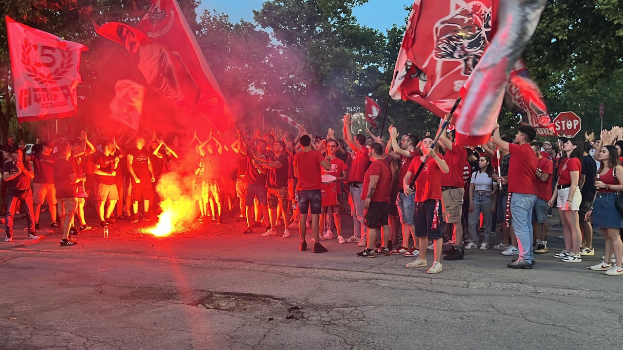 Il Futuro del Perugia Calcio, sit-in di protesta dei tifosi