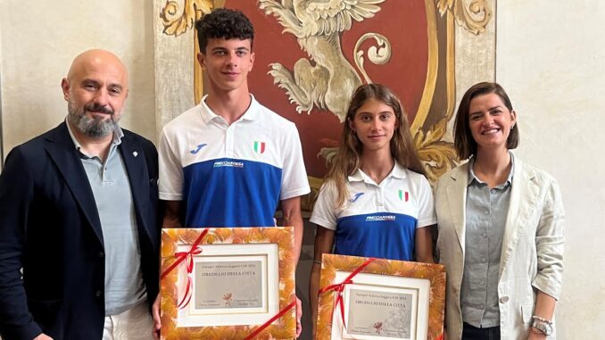 Giovani Atleti Perugini Onorati per Partecipazione agli Europei U18