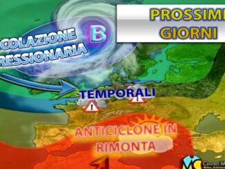 Miglioramento clima: Alta pressione schiarite e caldo moderato