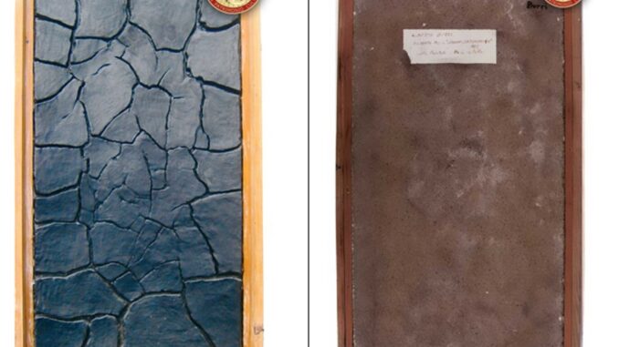 Carabinieri Tutela Patrimonio Culturale di Perugia consegnano falso Burri all'Università Roma Tre