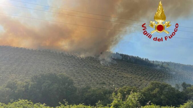 Prisco Elogia i Vigili del Fuoco di Spoleto, Critica la Politicizzazione