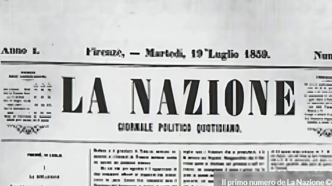 La Nazione: 165 anni di storia e giornalismo