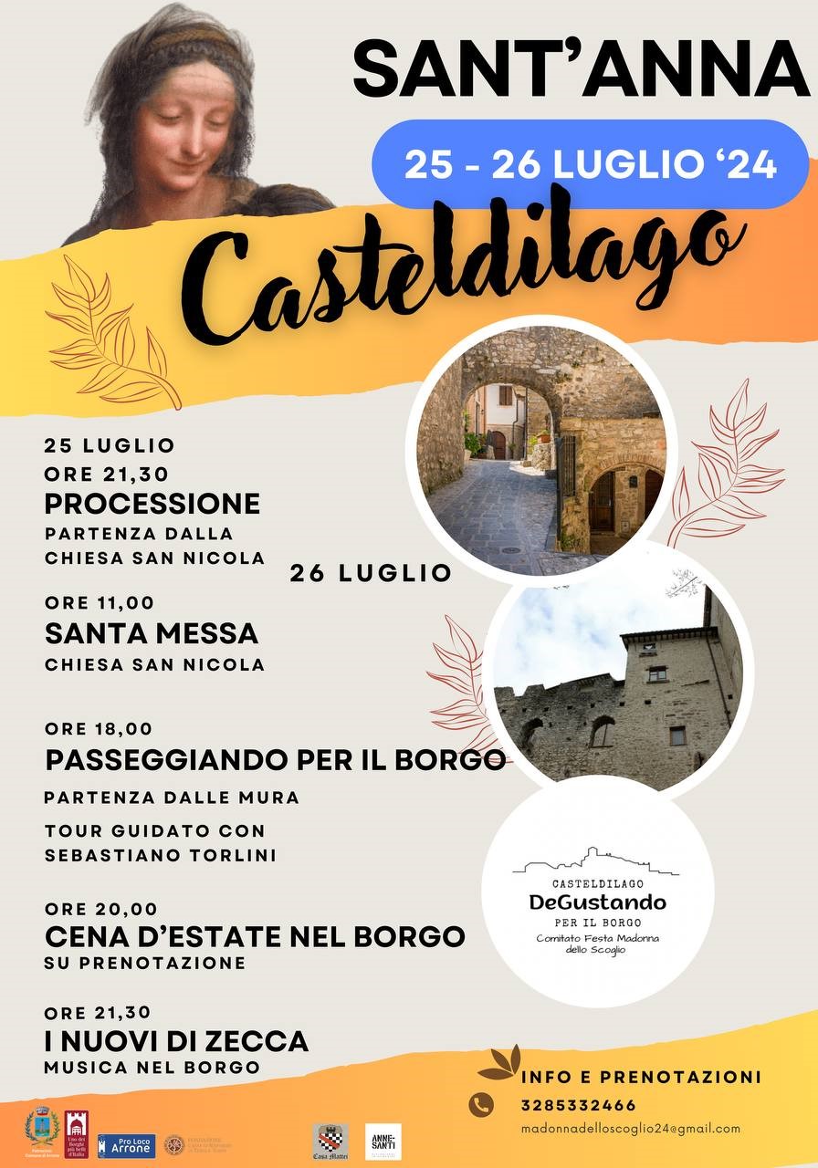 Sant’Anna la tradizione si rinnova in Valnerina