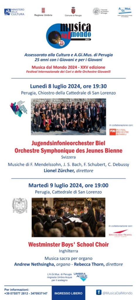 I Concerti di Luglio di Musica dal Mondo