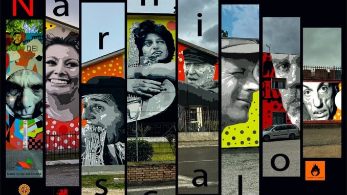 Rigenerazione urbana attraverso arte: Narni celebra cinema italiano