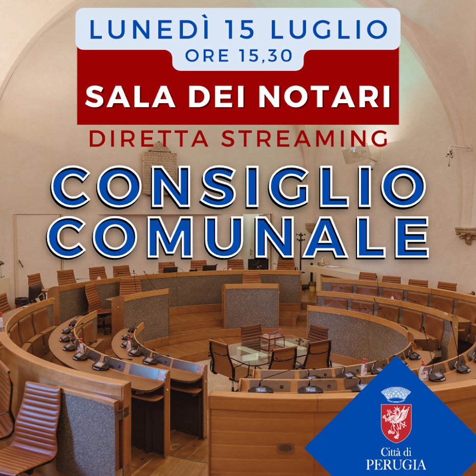 Prima Seduta del Consiglio Comunale il 15 Luglio