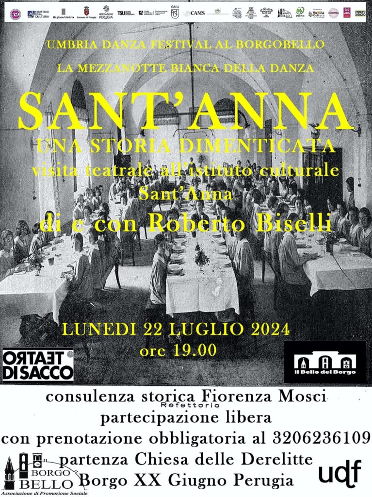 Mezzanotte Bianca della Danza e Sant'Anna una storia dimenticata con il Teatro di Sacco