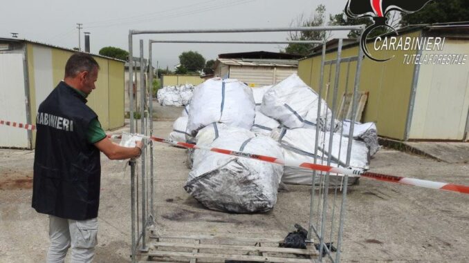 Sequestro di toner e cartucce esauste in Umbria