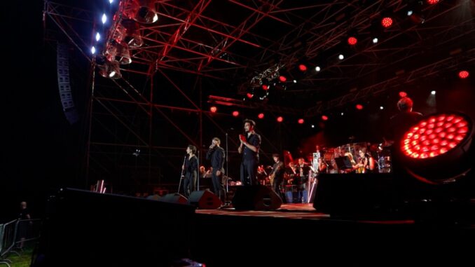 Il Volo cattura 4mila spettatori a Marsciano con Musica per i Borghi
