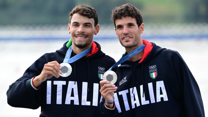 Parigi 2024. Argento olimpico anche doppio pesi leggeri maschile