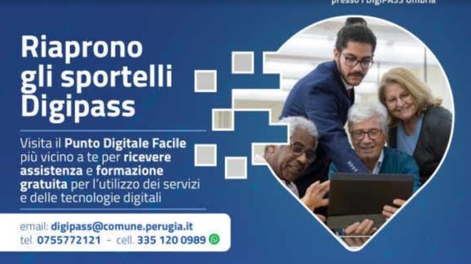 Riaprono gli sportelli Digipass in Umbria