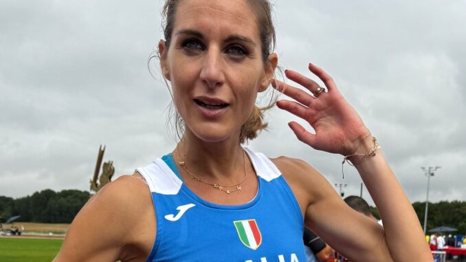 Gloria Guerrini 5° nei 800m ai Mondiali Master in Svezia, Grillo 20° nei 5000m